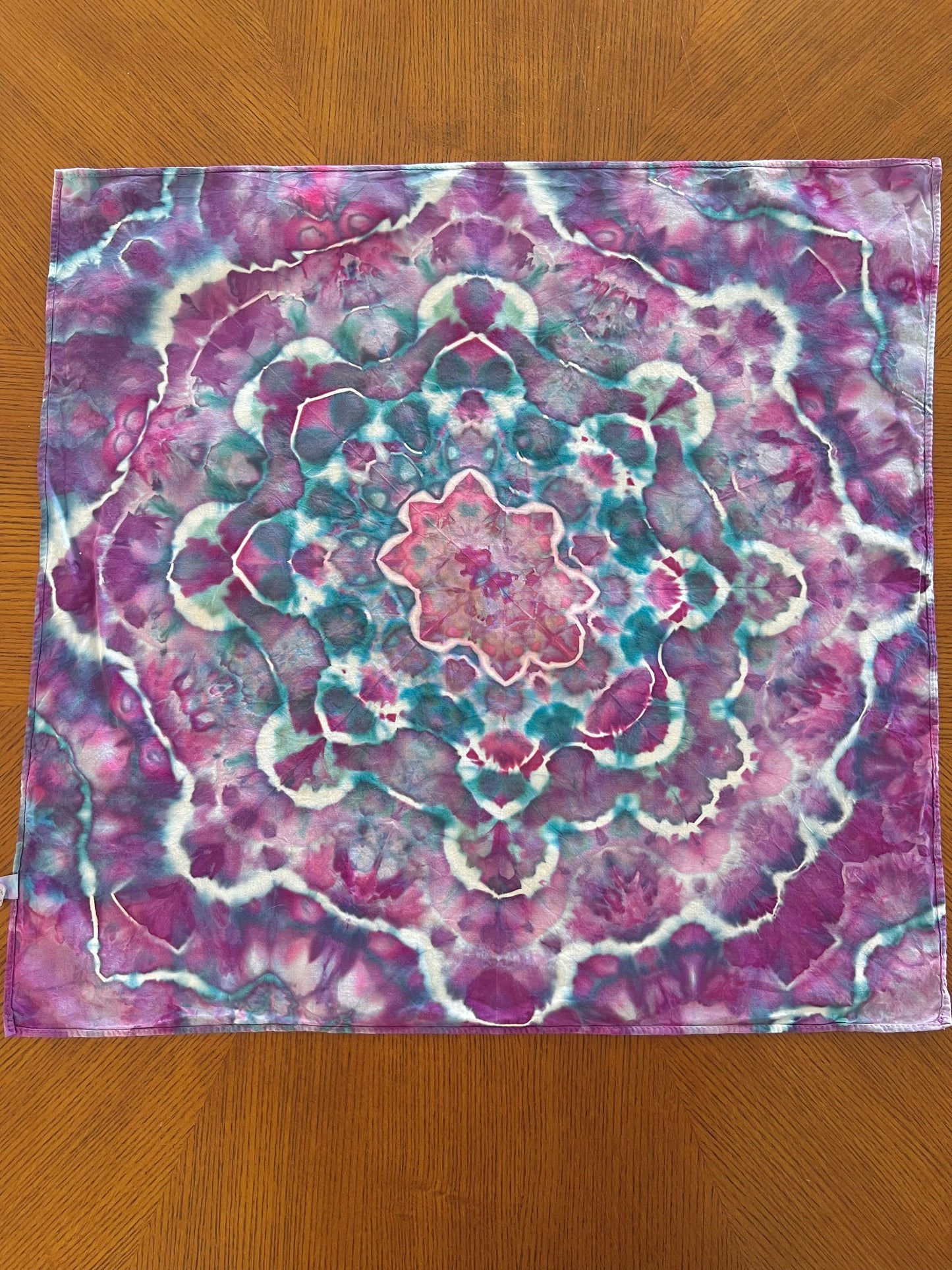 Violet Kaleidoscope Bandana