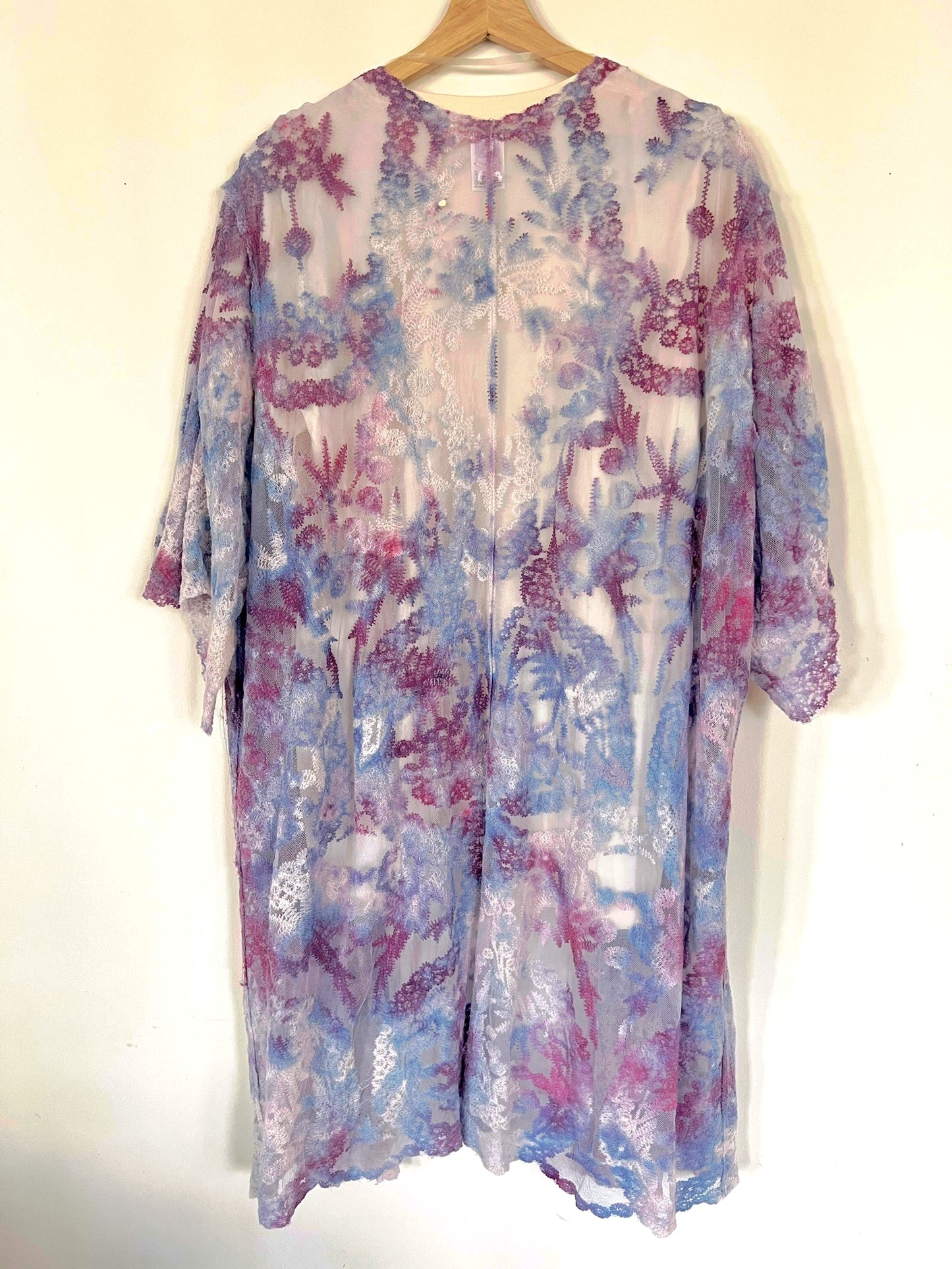 2x-3x Lilac Lover Lace Duster