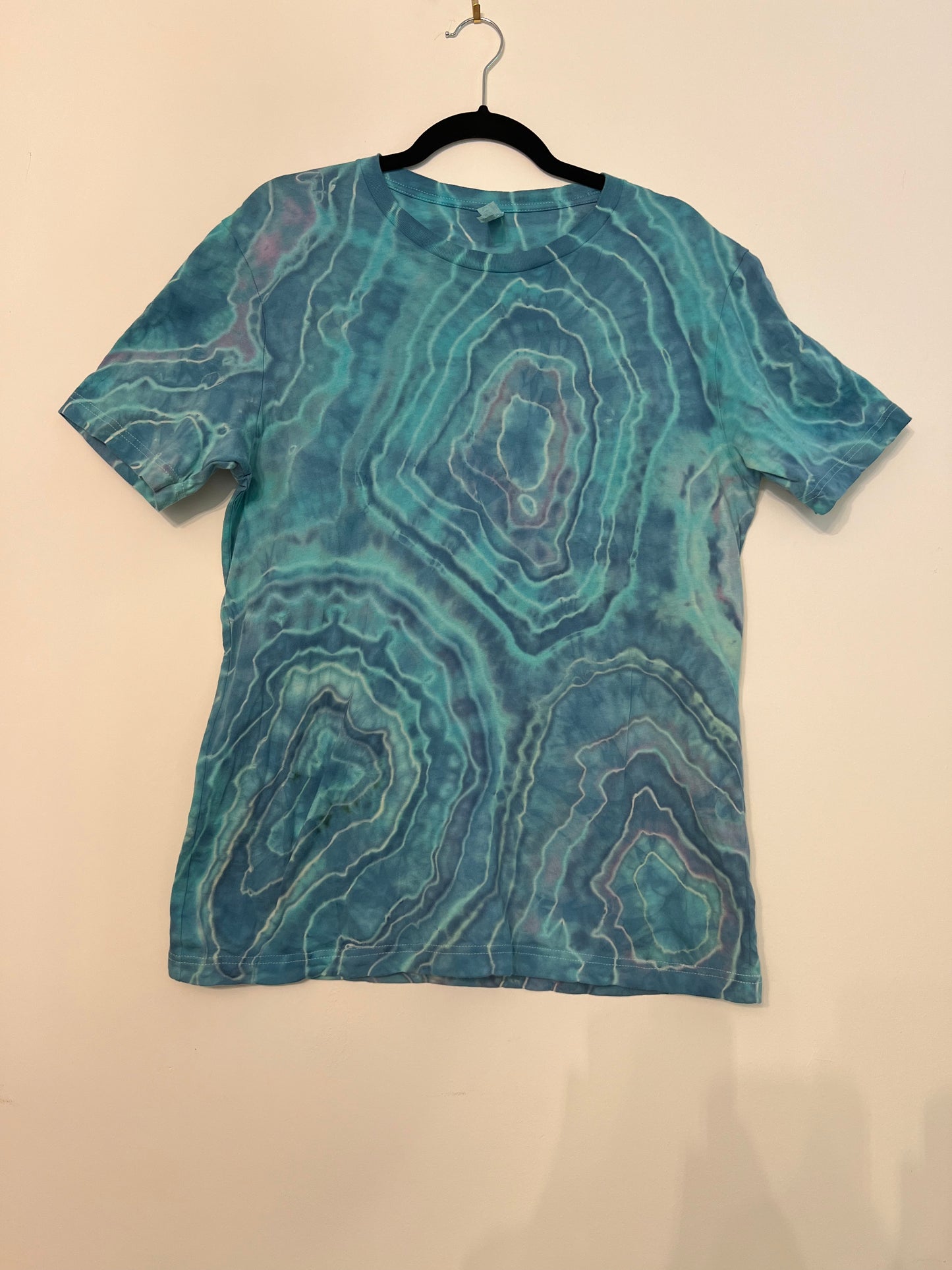Large Ocean Blue Geode Tee (New)