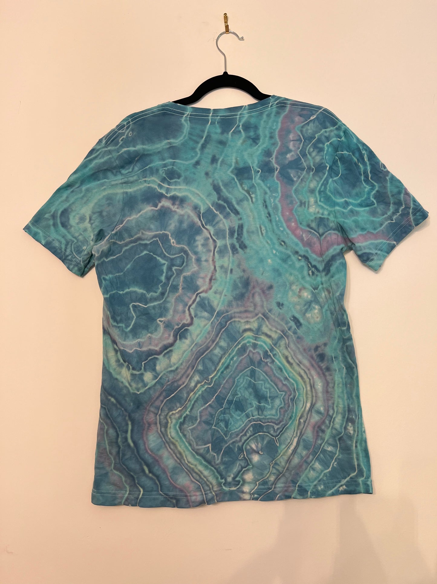 Large Ocean Blue Geode Tee (New)