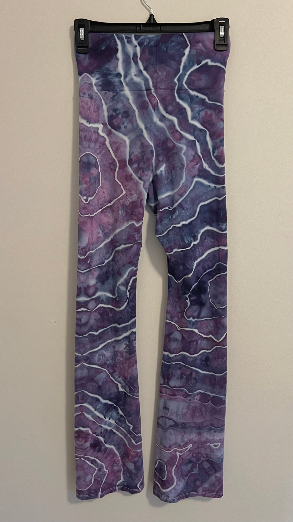 Small - Deep Space Ice Dyed Yoga Pants