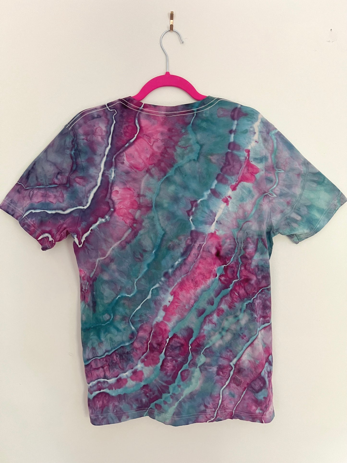 Large - Amethyst Waves Ice Dyed T-Shirt