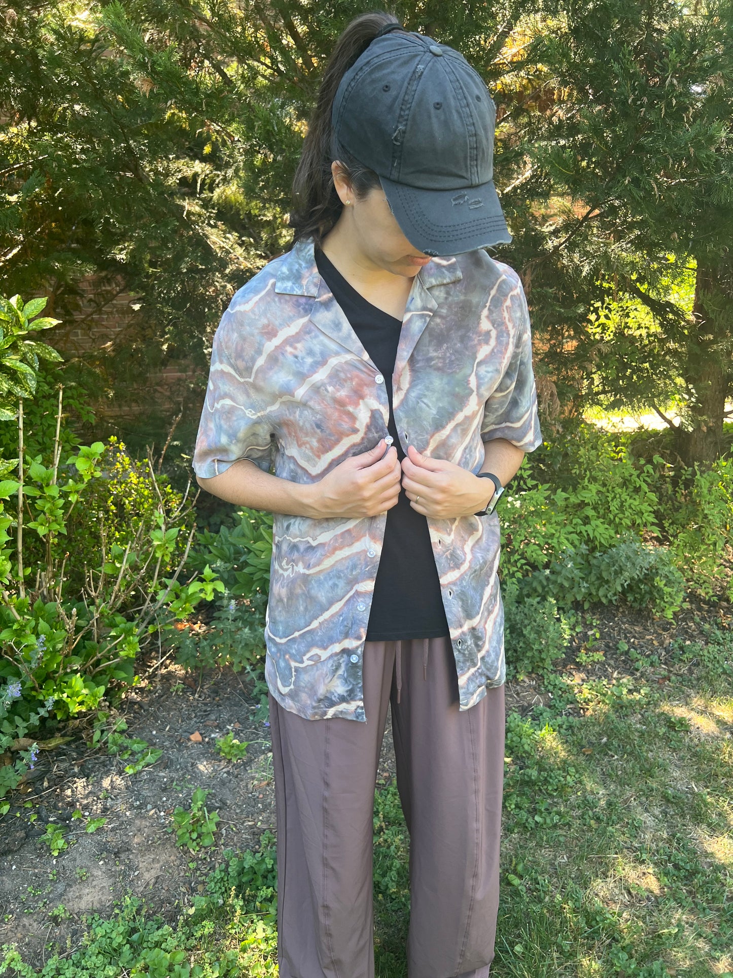 XS-Button Down Summer Shirt
