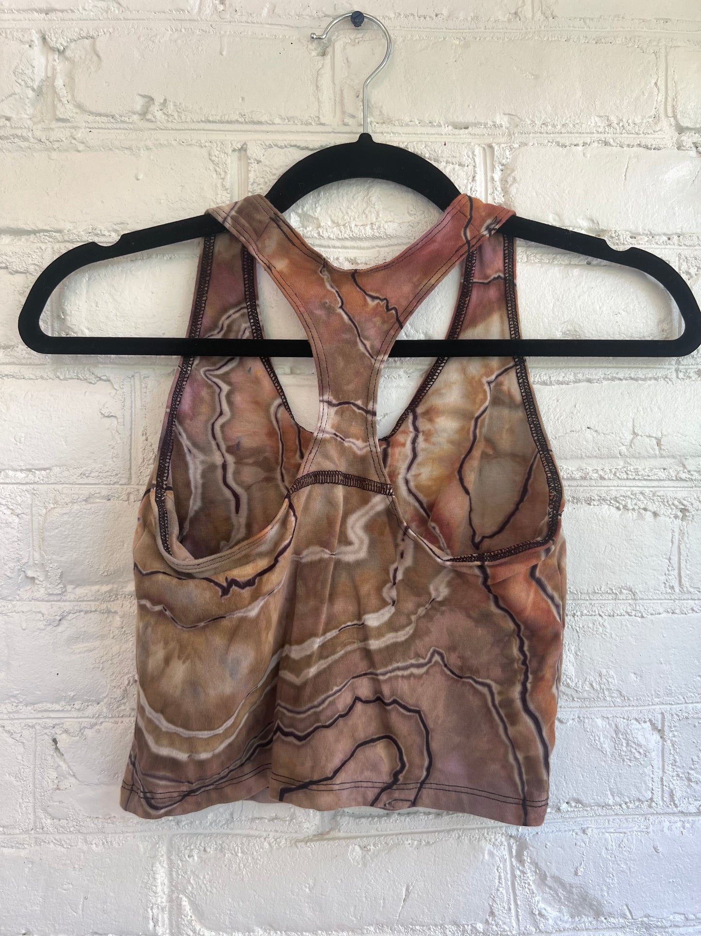 Small - Touch Of Earth Cropped Tank
