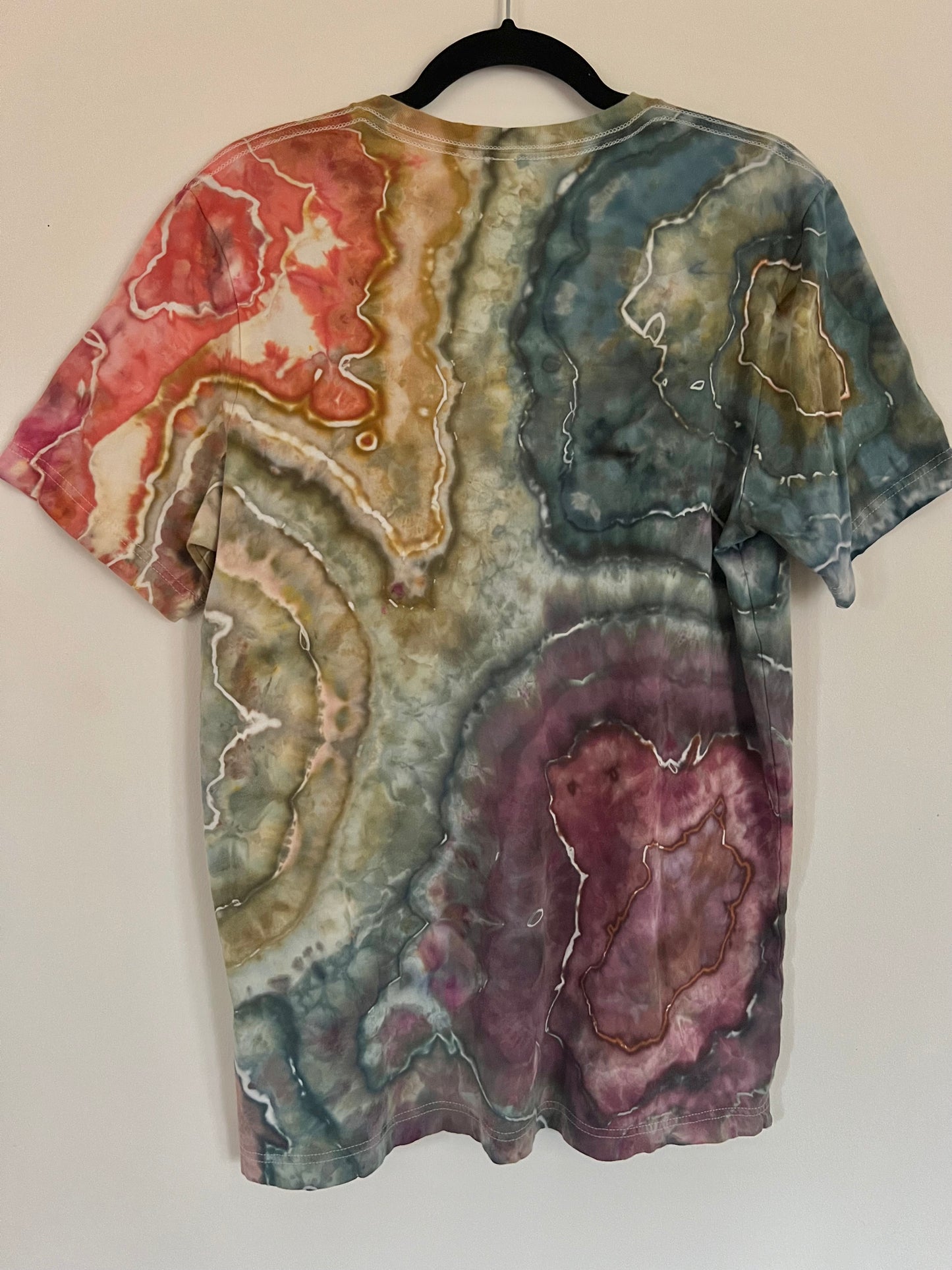 Large Dark Rainbow Geode