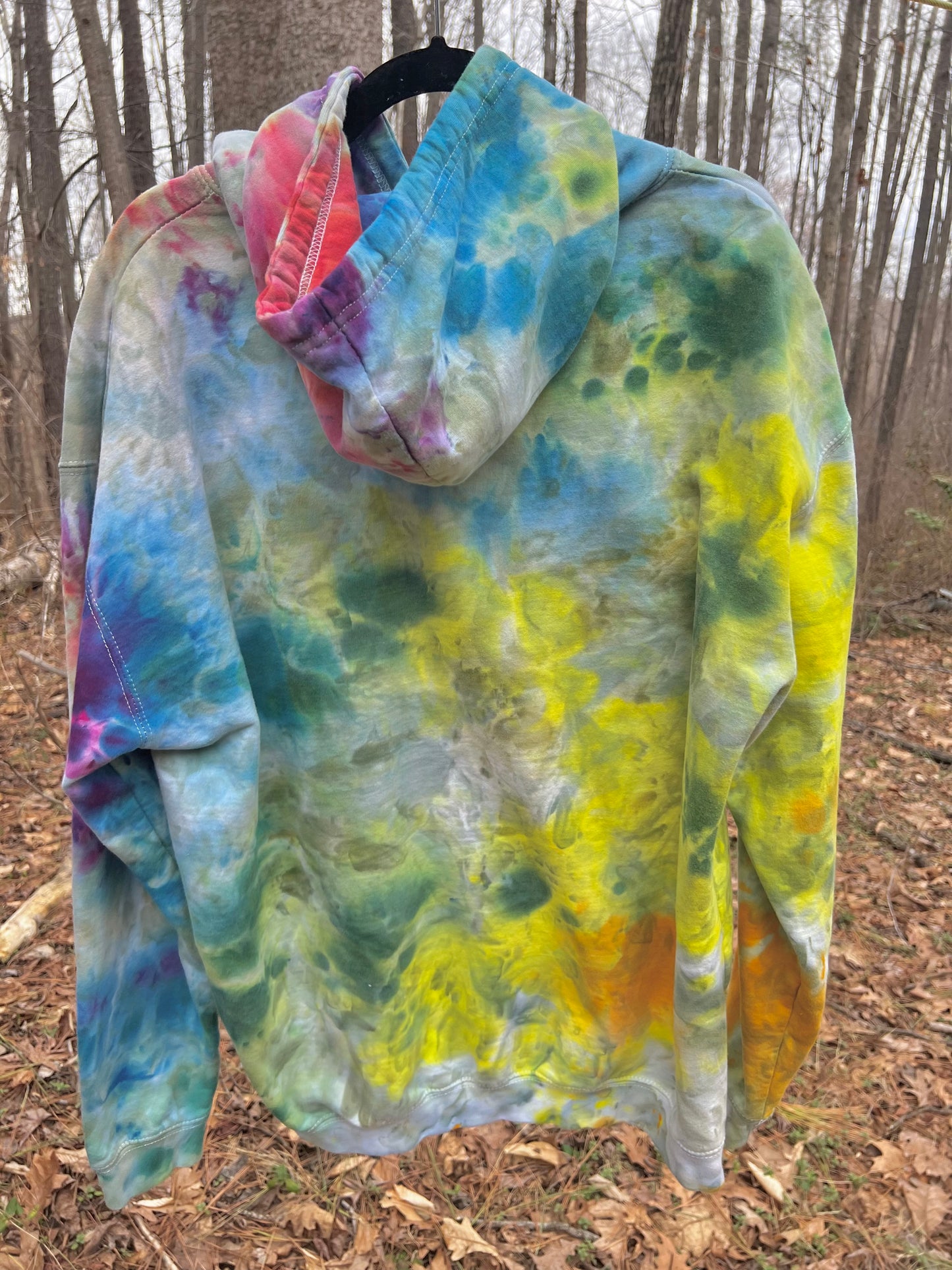 XL-Misty Rainbow Hoodie