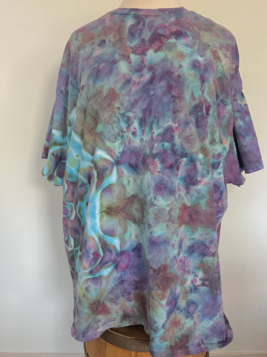 2X-Kaleidoscope Ice Dyed T-shirt