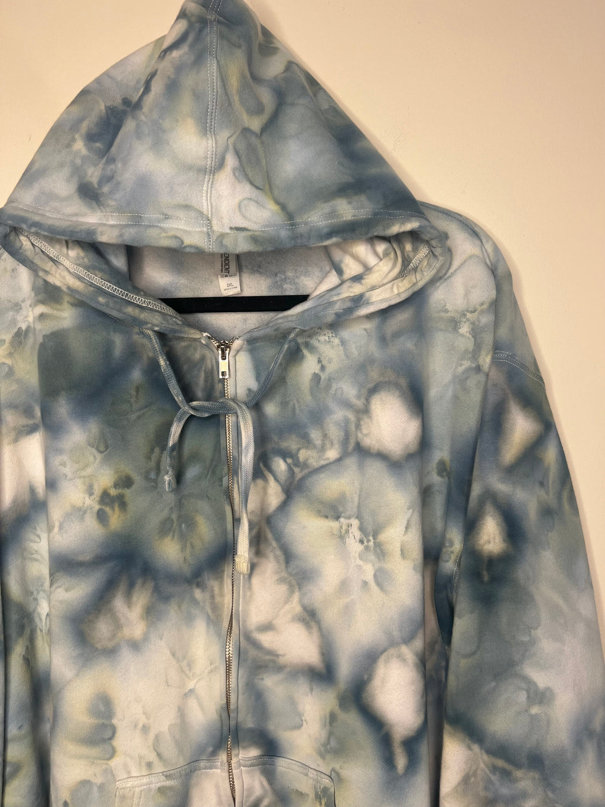 2X - Glacier Ice Dyed Zip Hoodie