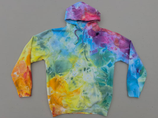 Large Rainbow flow hoodie