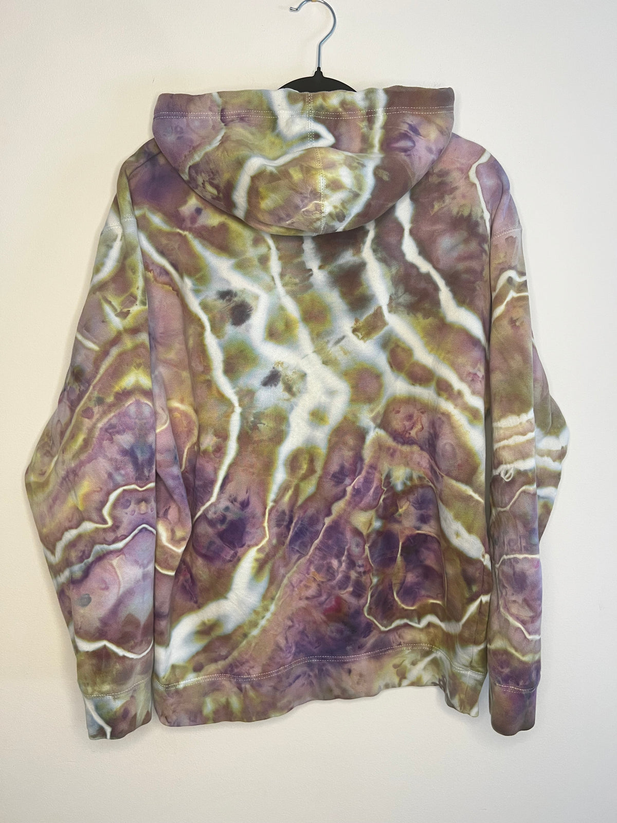 Large - Water Lily Ice Dyed Hoodie
