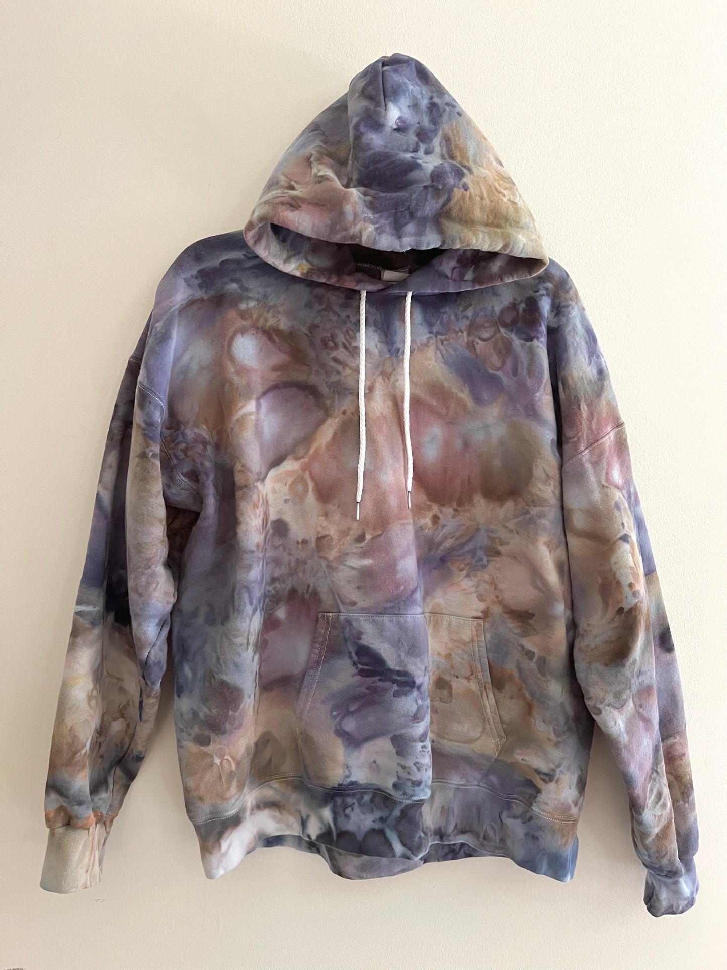 Large - Deep Space Ice Dyed Hoodie