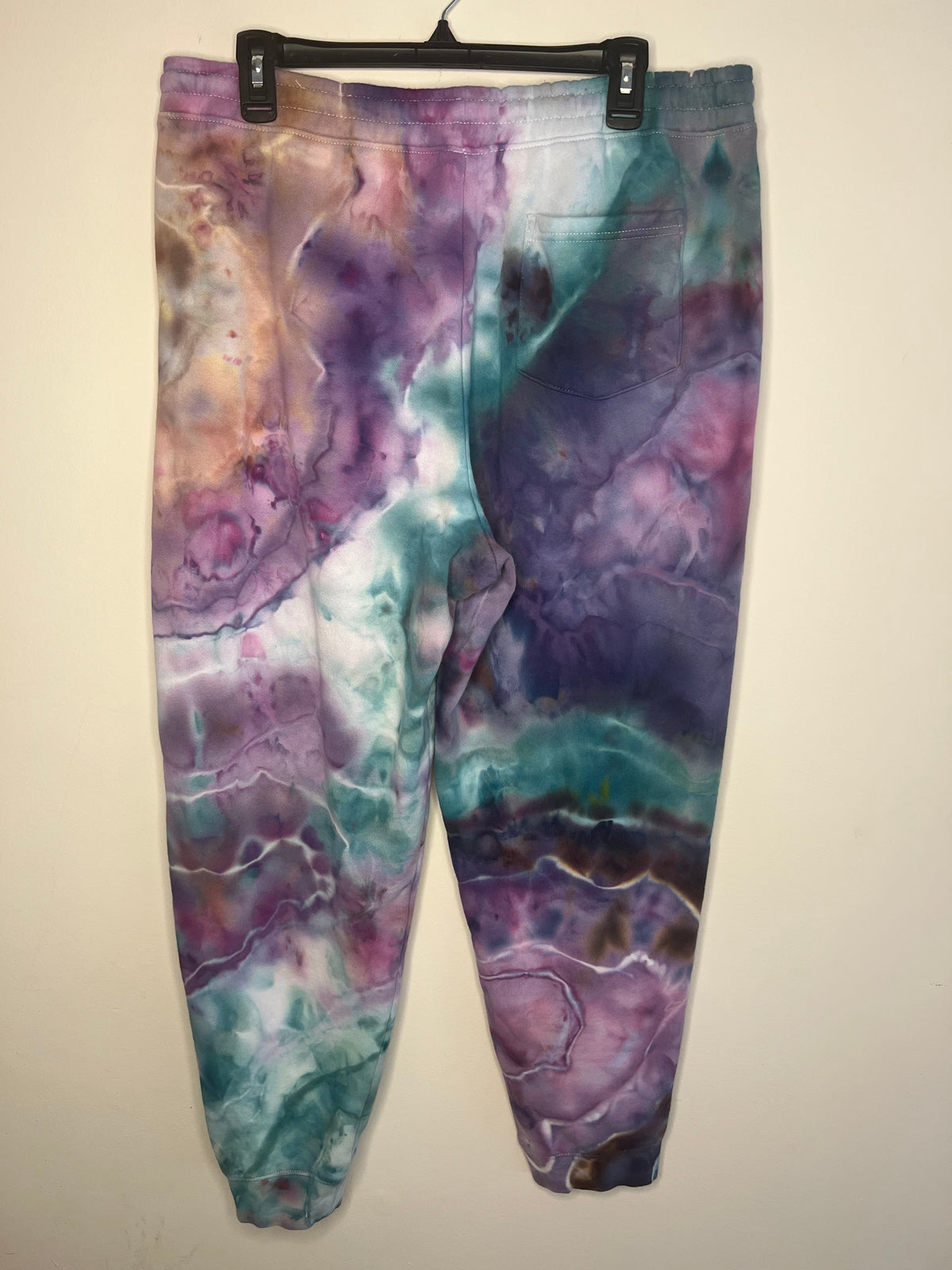 XL - Cosmic Nebula Ice Dyed Sweatpants