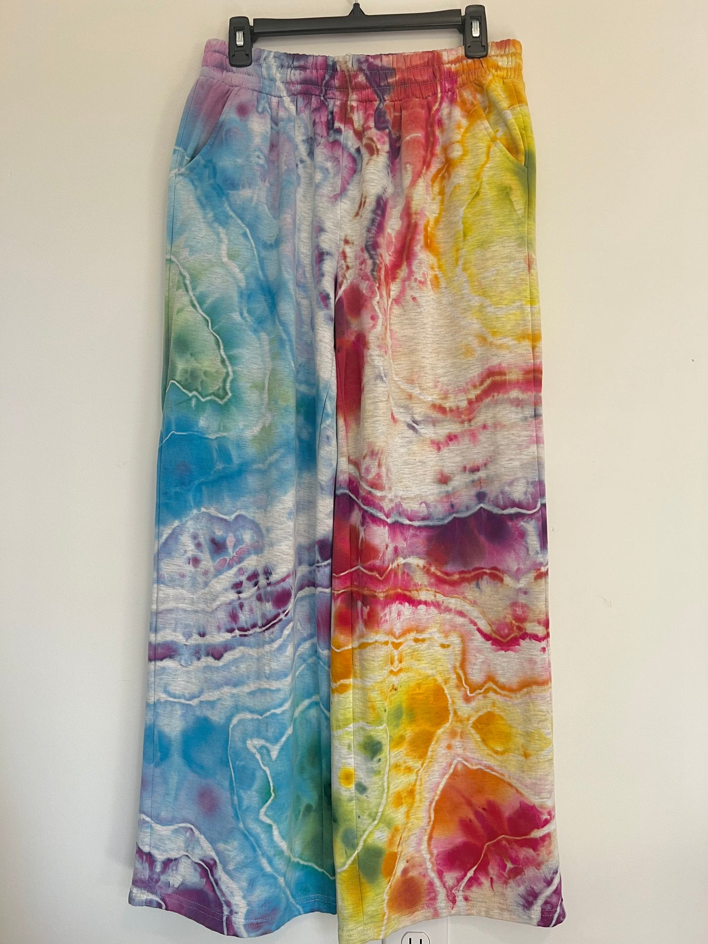 L-Heather Rainbow Sweatpants