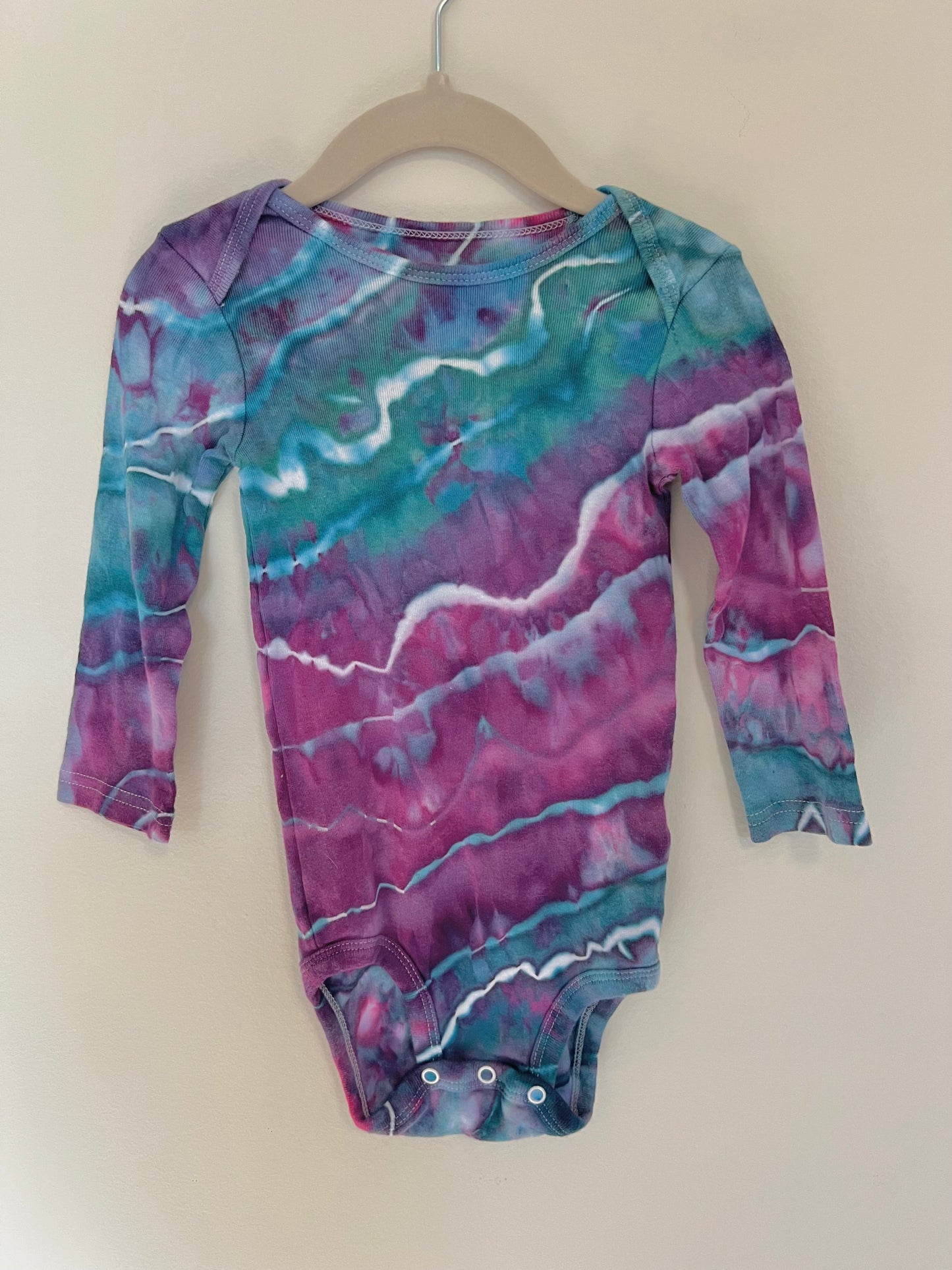 12M-Amethyst Waves Onesie