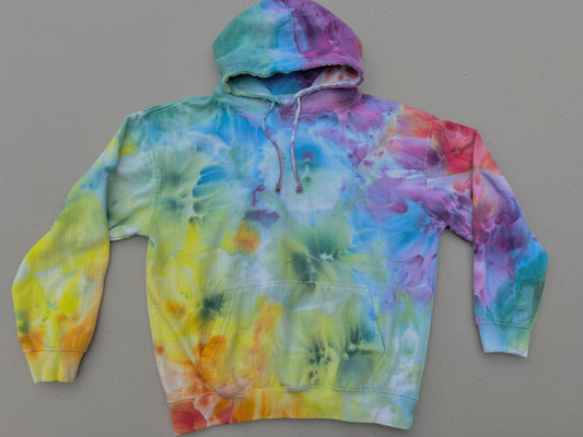XL Rainbow flow hoodie