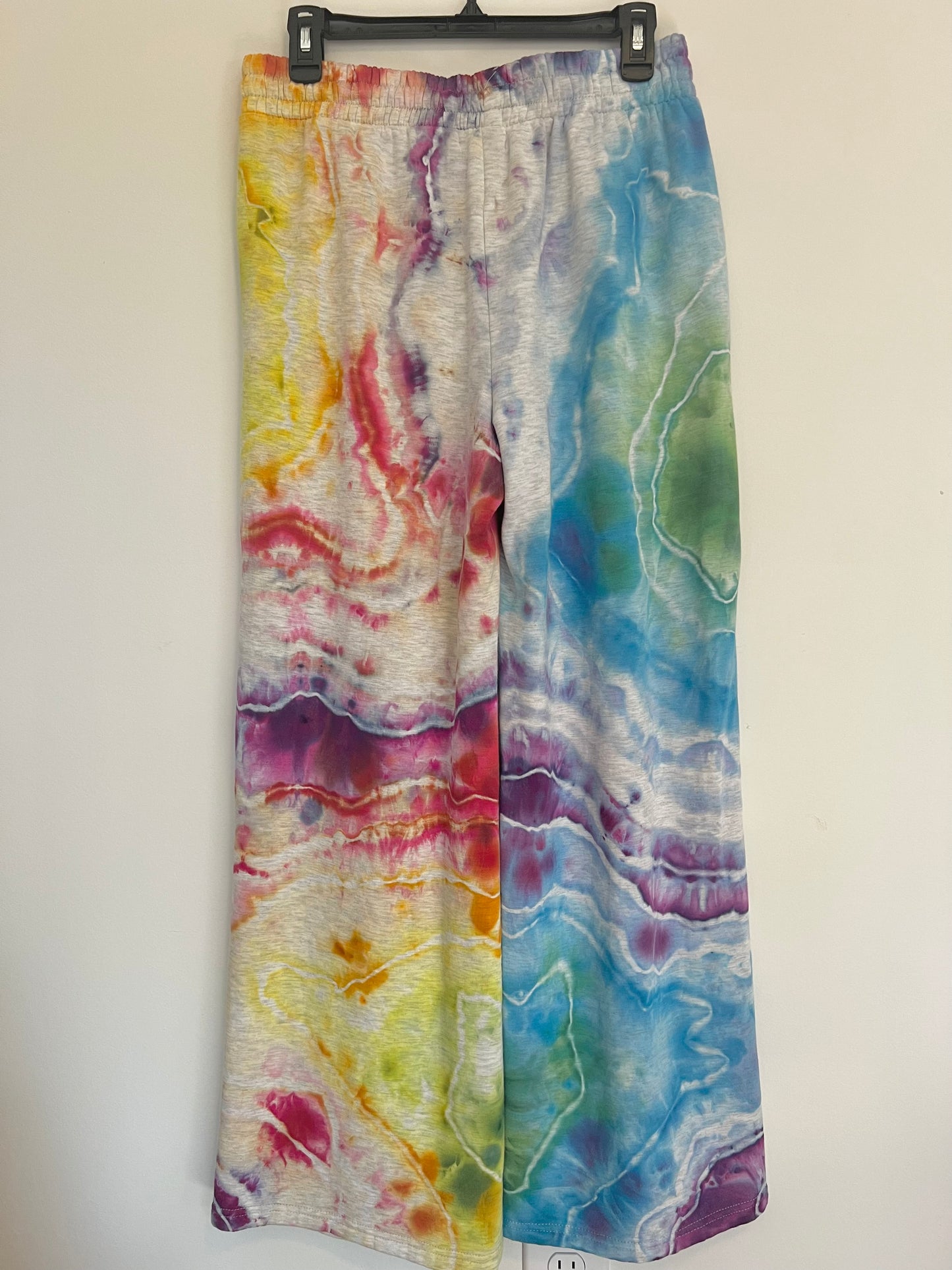 L-Heather Rainbow Sweatpants