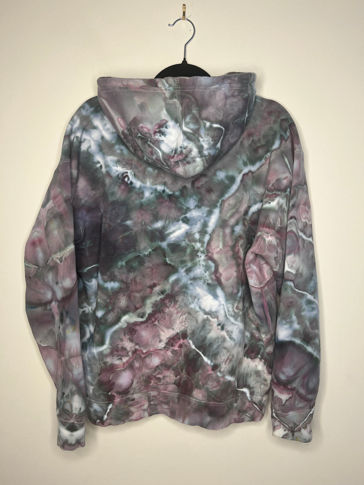 Large - Lost in Space Ice Dyed Zip Hoodie