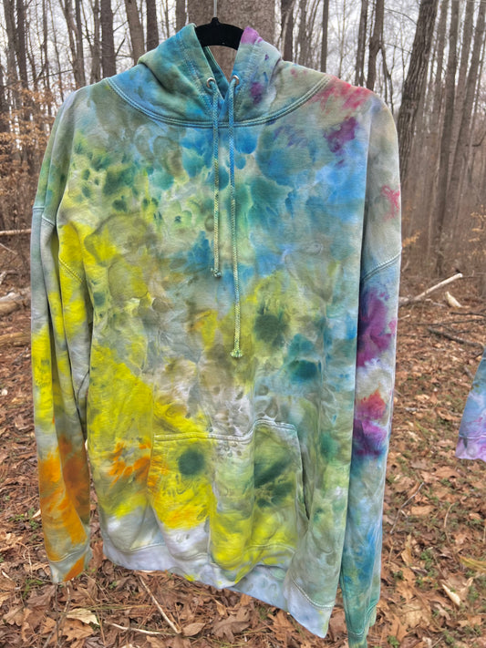 XL-Misty Rainbow Hoodie