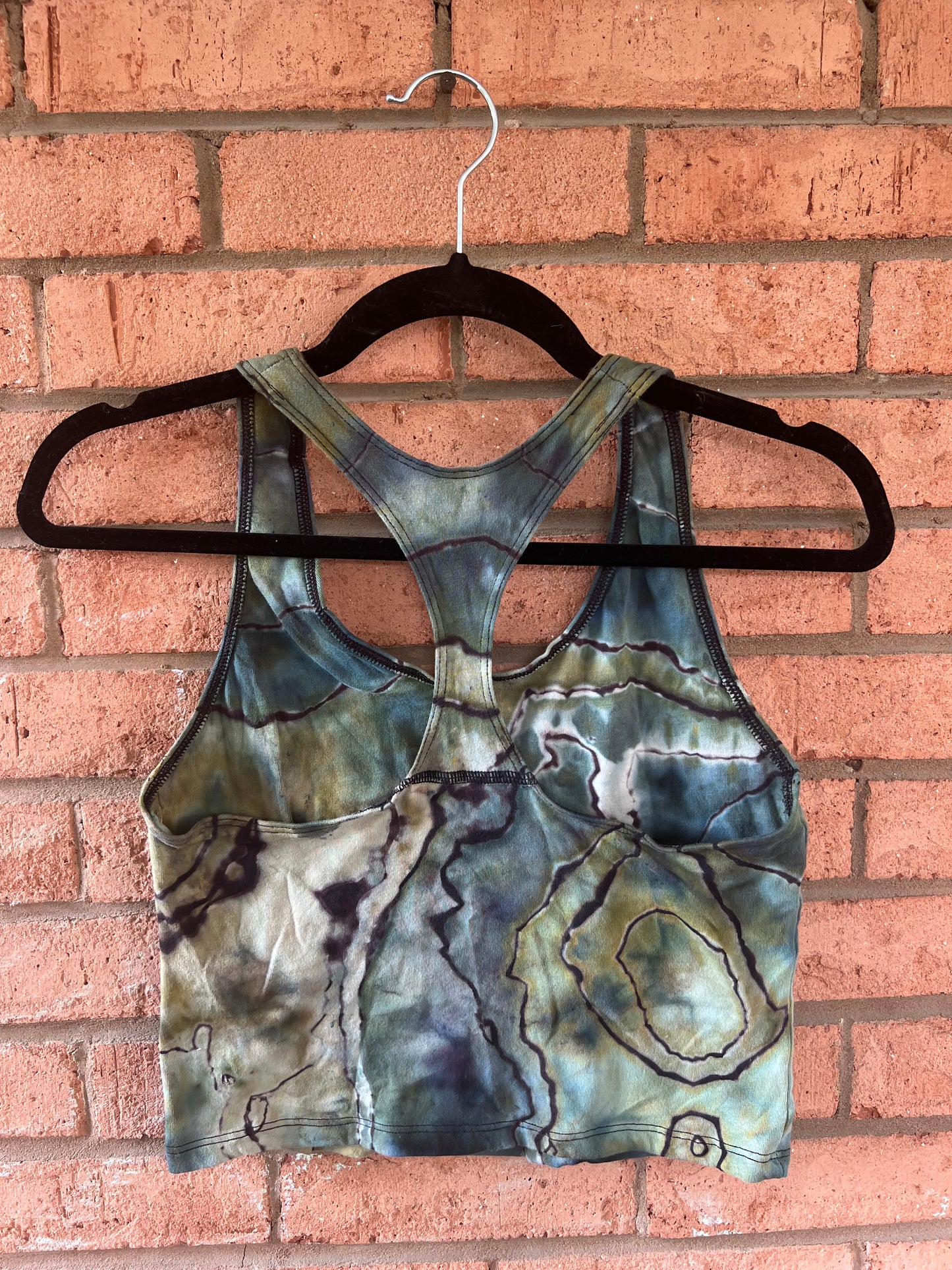 Large - Through the Forrest Cropped Tank