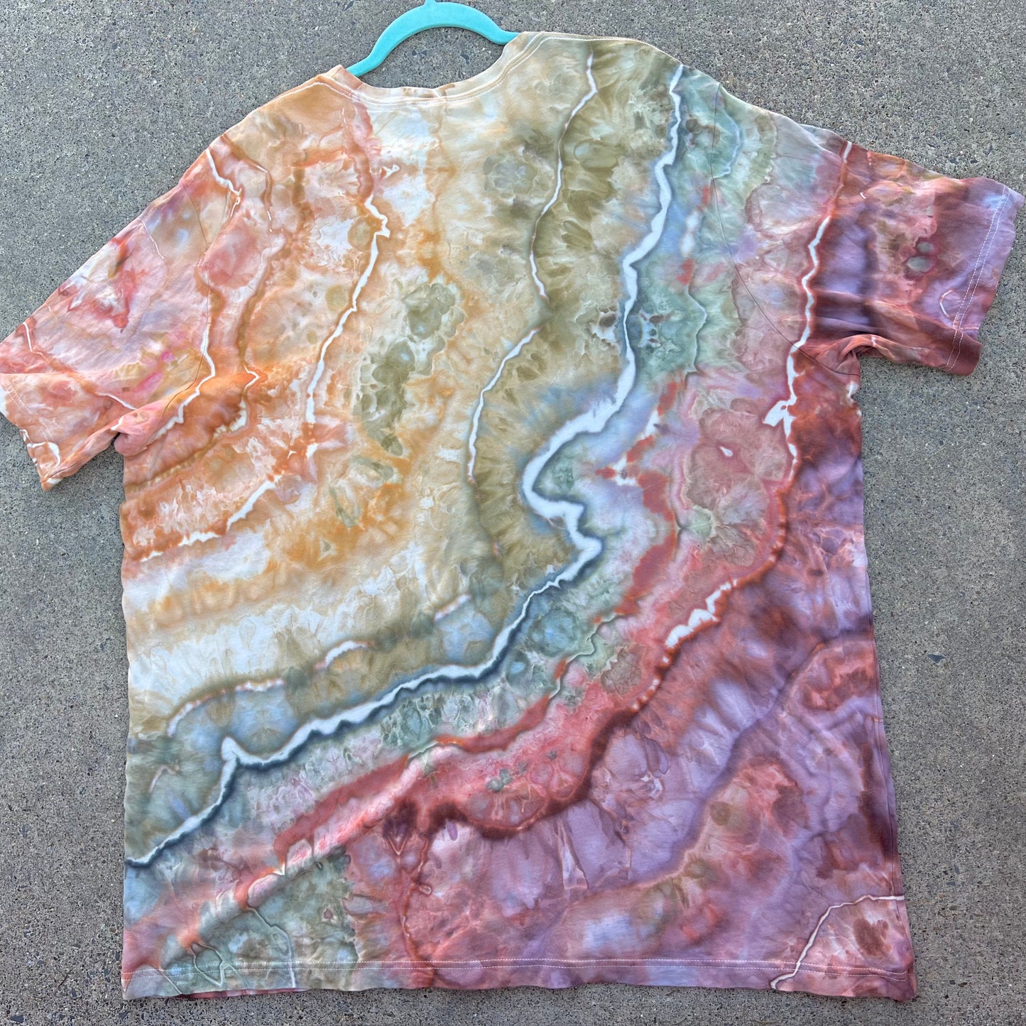 4X - Water Prism Ice Dyed T-Shirt