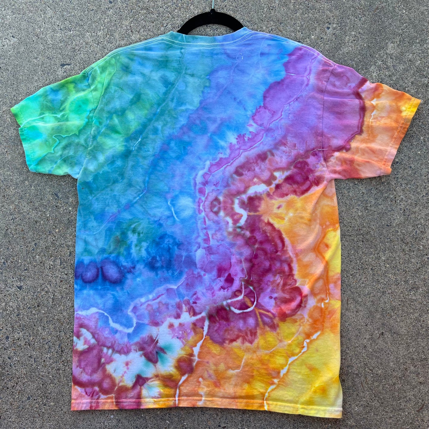 Medium - Starburst Rainbow Ice Dyed T-Shirt