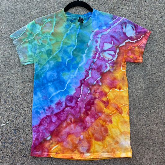 Small - Starburst Rainbow Ice Dyed T-Shirt