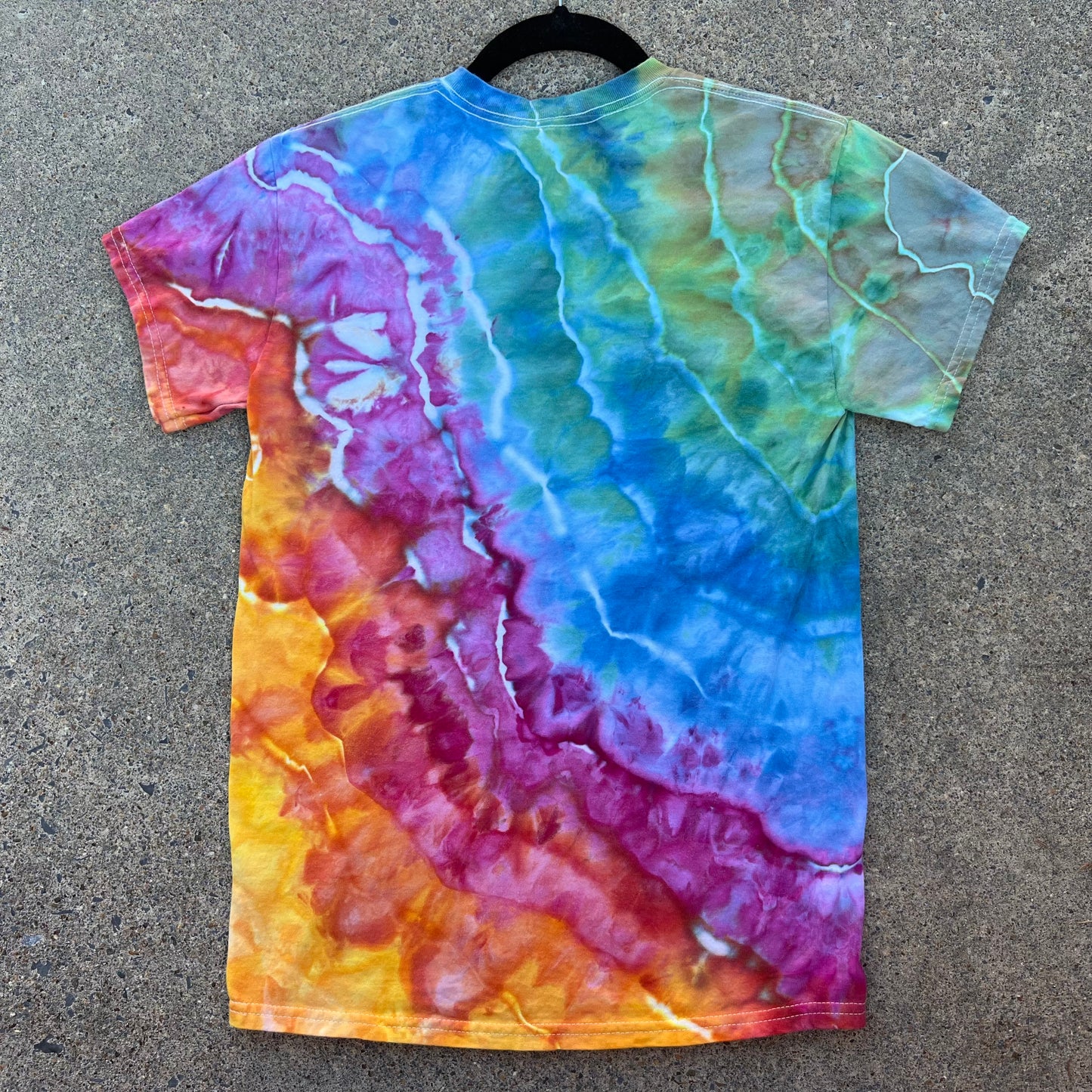 Small - Starburst Rainbow Ice Dyed T-Shirt