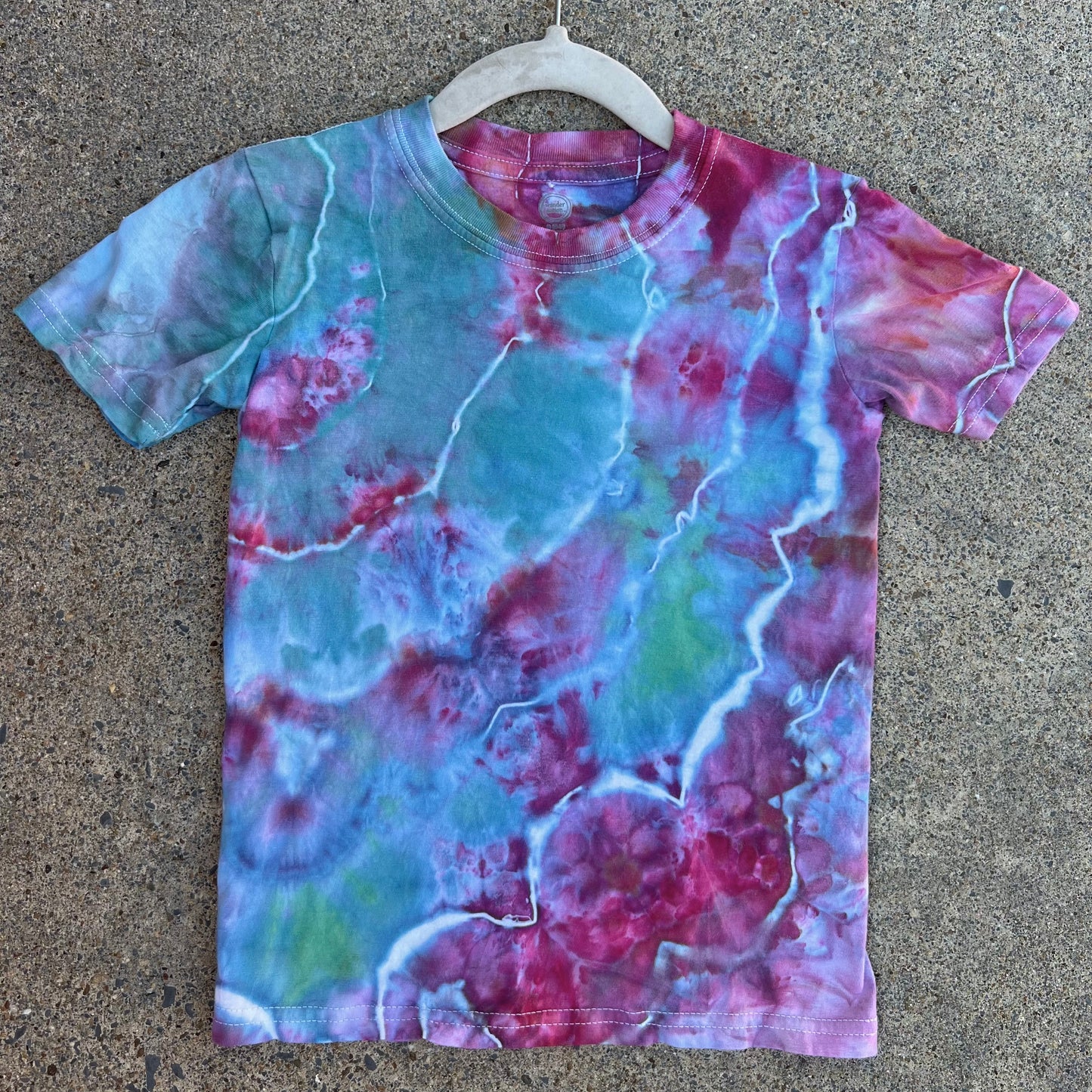 Kids S (6-7) - Teal/Pink