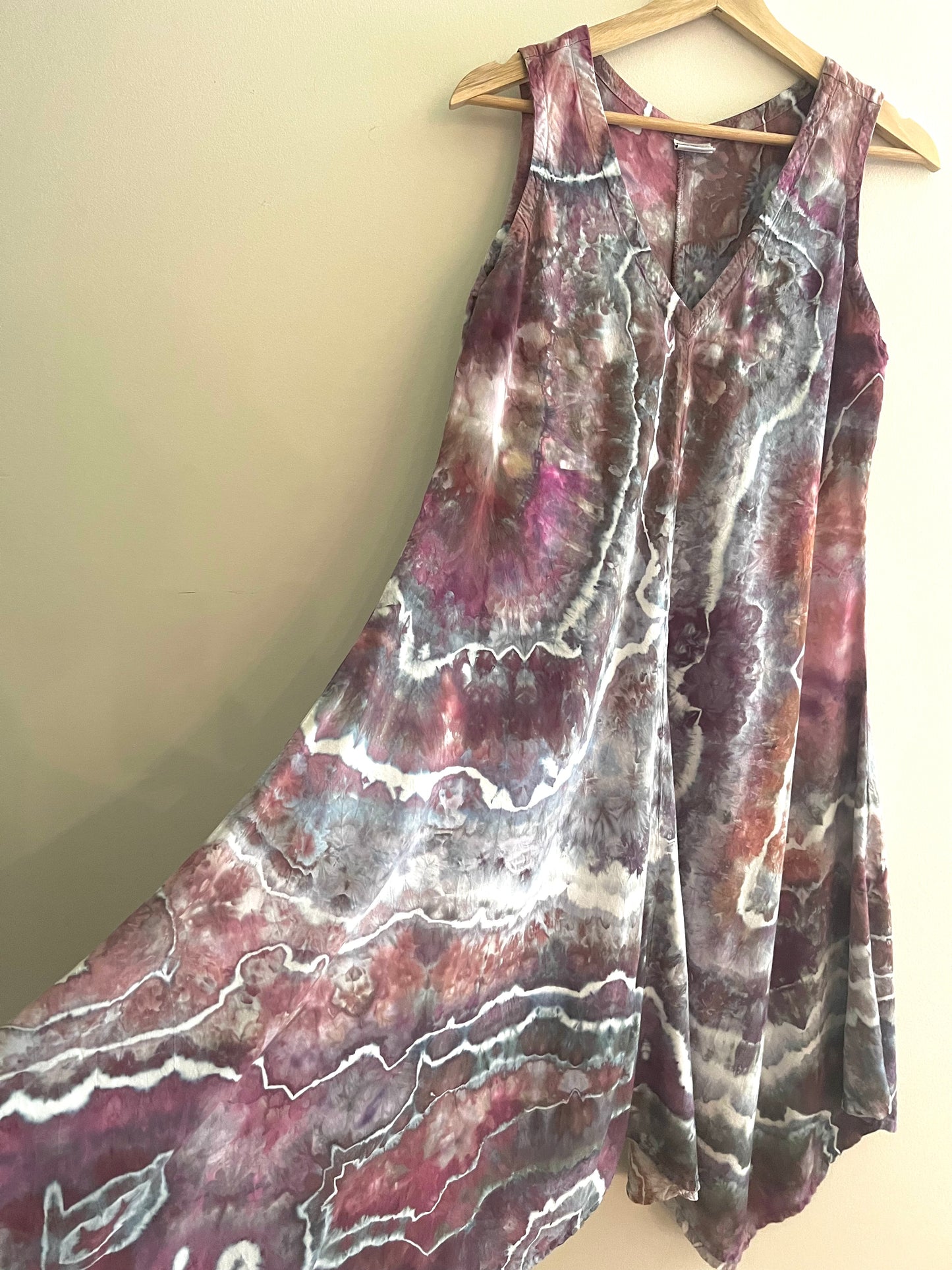 Medium - Gemstone Ice Dyed Dress