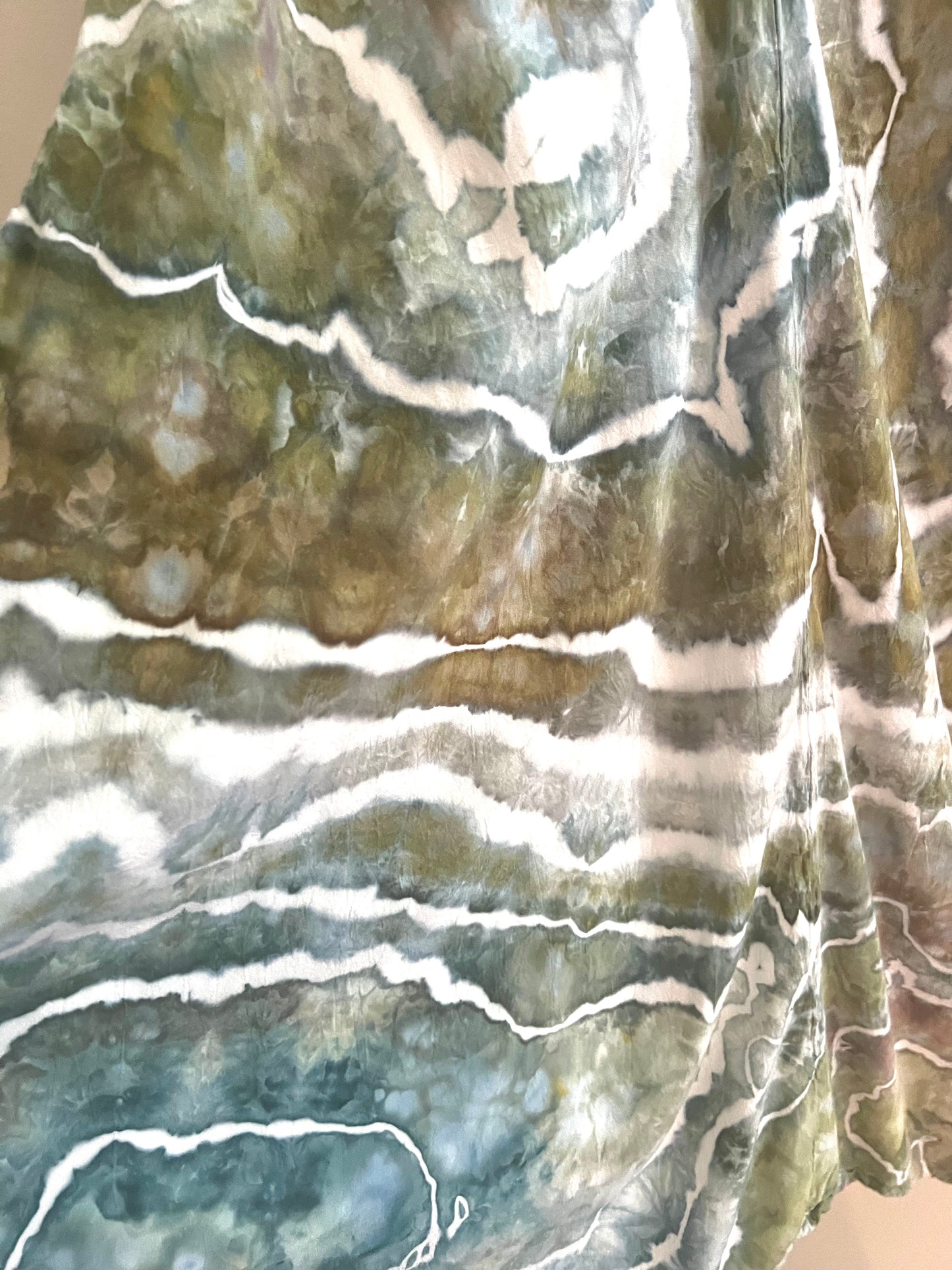 Large - Forrest Fairy Ice Dyed Dress