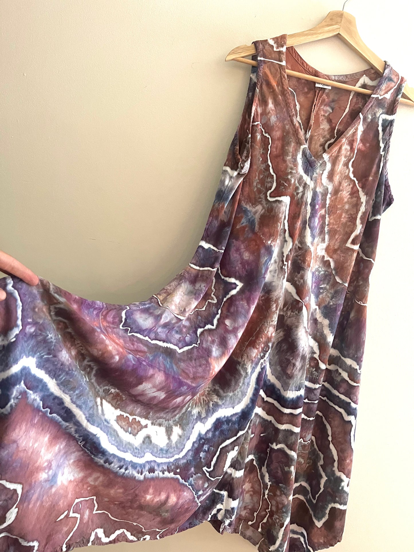 XL - Outer Orbit Ice Dyed Dress