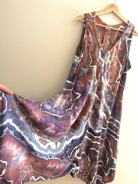 XL - Outer Orbit Ice Dyed Dress