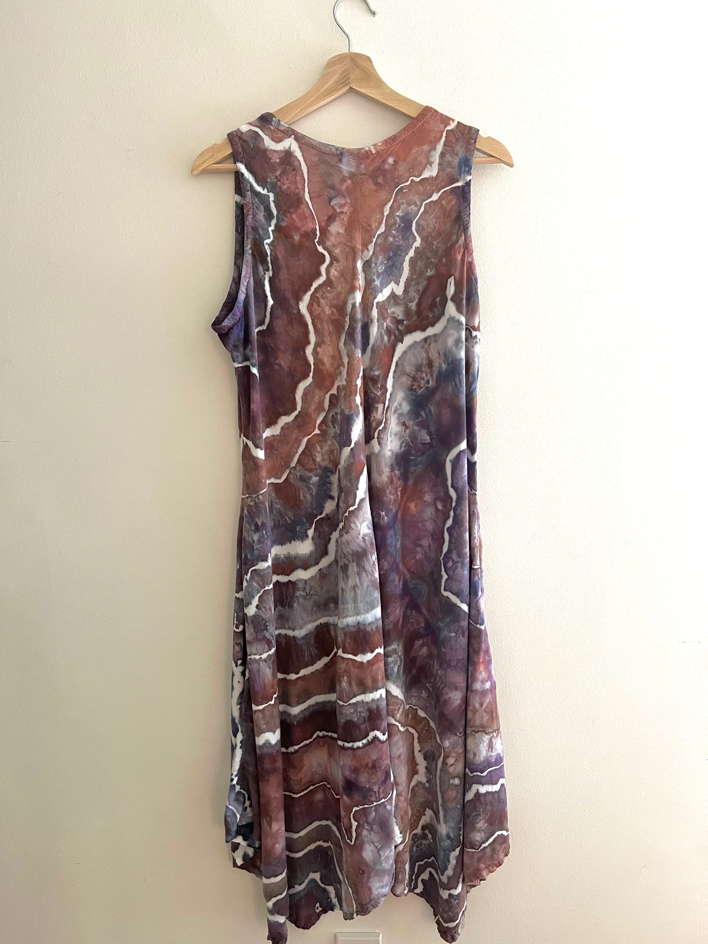 XL - Outer Orbit Ice Dyed Dress