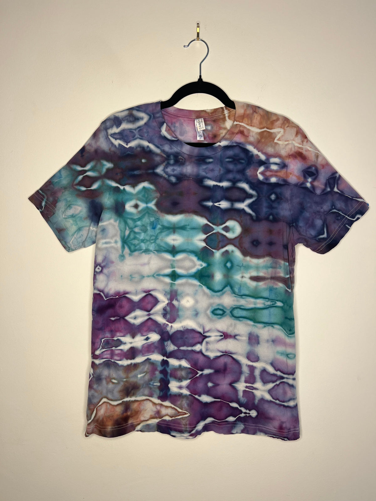 Large - Ice Dyed Glitch T-Shirt