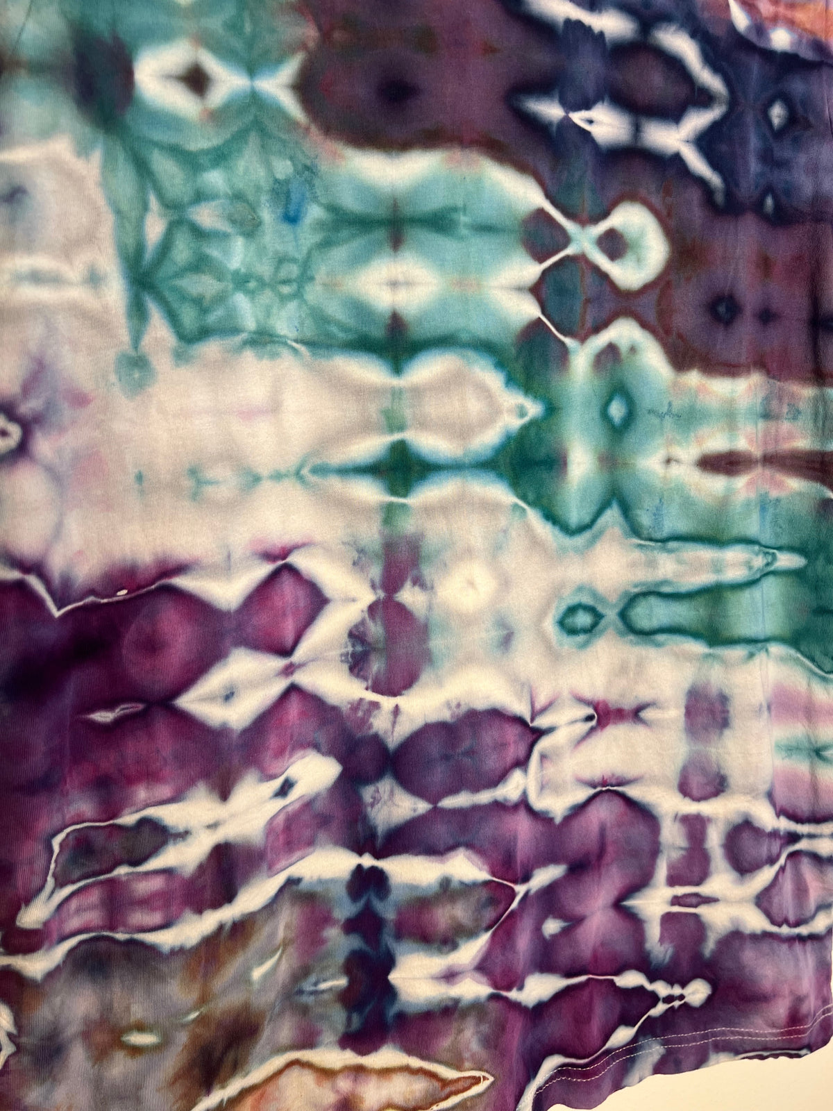 Large - Ice Dyed Glitch T-Shirt