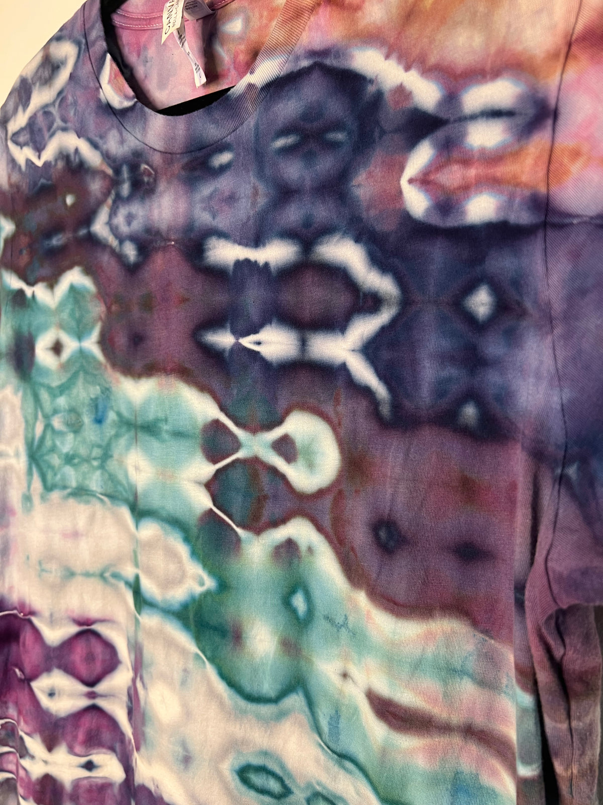 Large - Ice Dyed Glitch T-Shirt