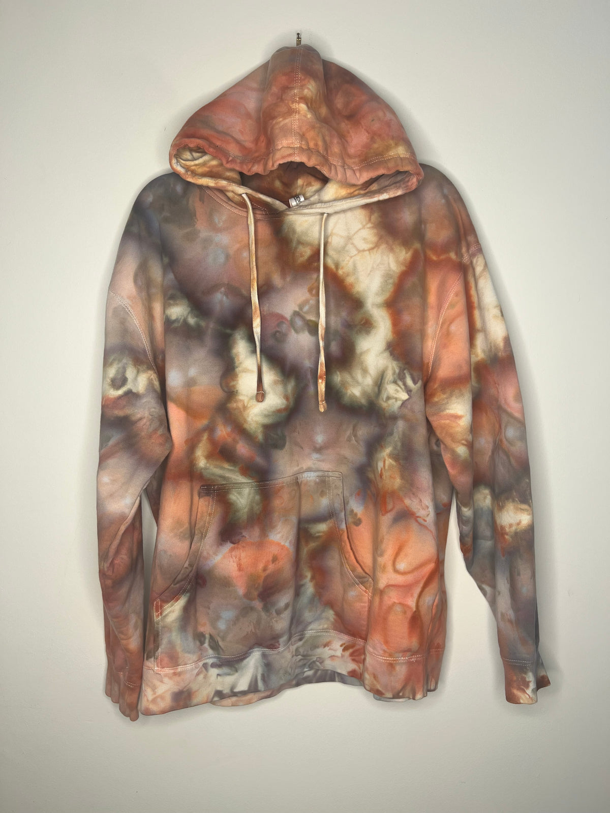 XL - Moody Autumn Ice Dyed Hoodie