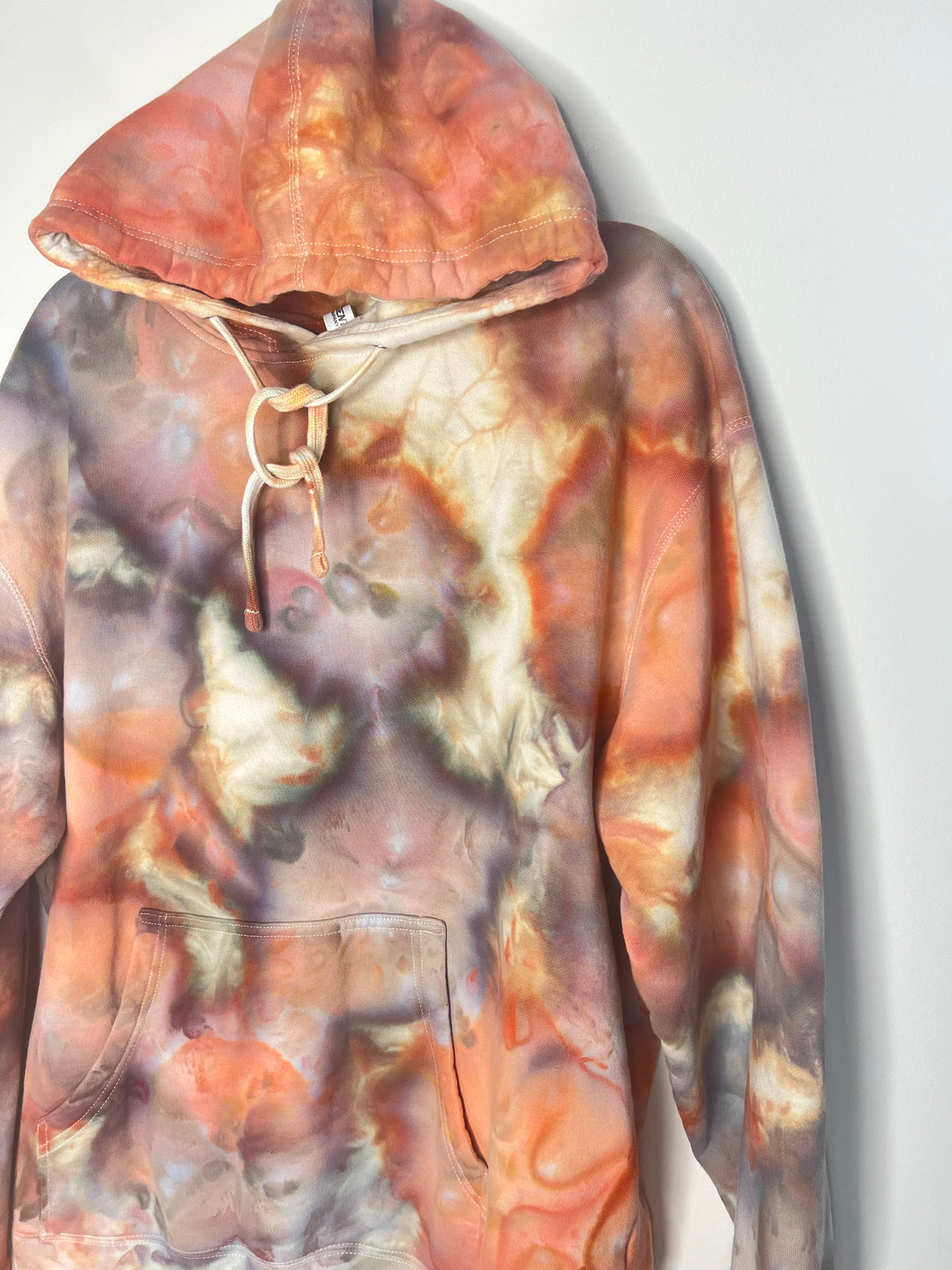 XL - Moody Autumn Ice Dyed Hoodie