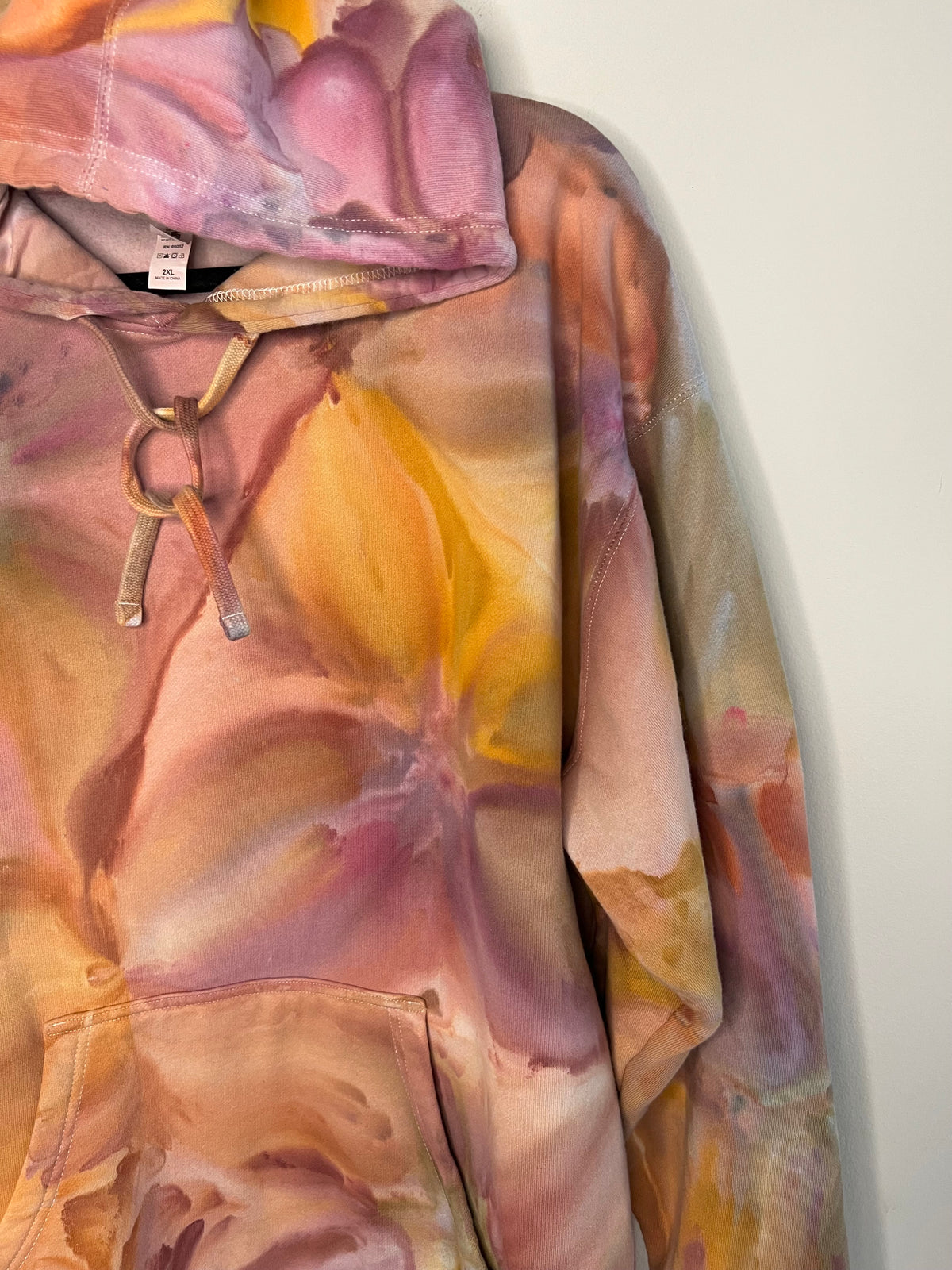 2XL - Fall Bursts Ice Dyed Hoodie
