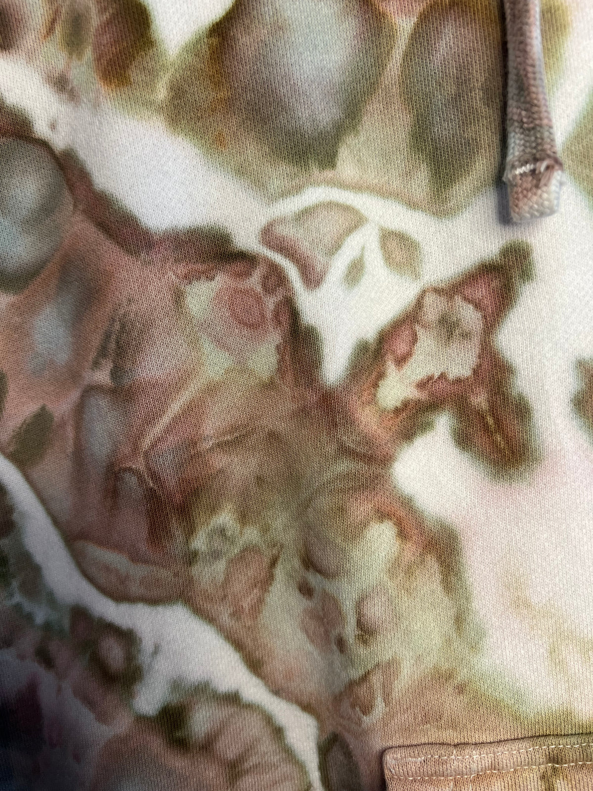 2XL - Stone Faces Ice Dyed Hoodie