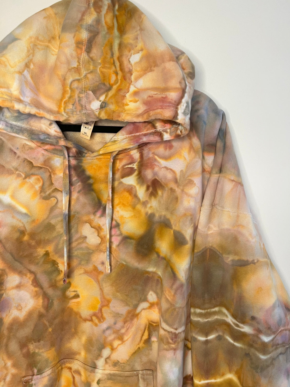5XL - Touch of Earth Ice Dyed Hoodie