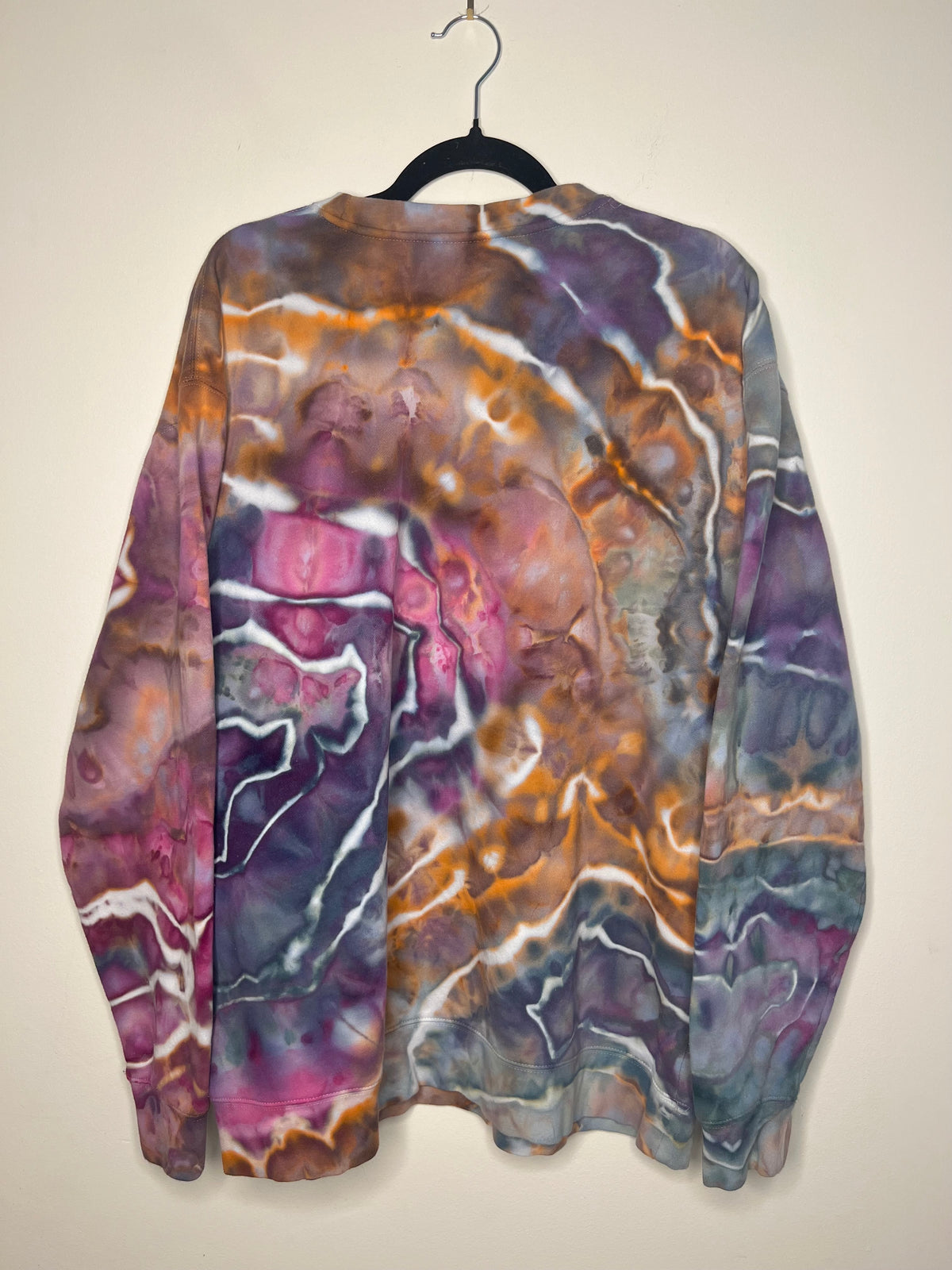 XL Intergalactic Ice Dyed Crewneck