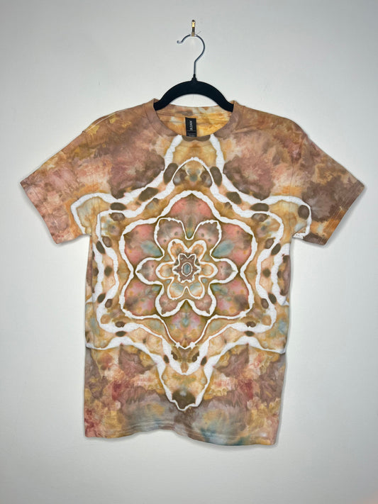 Small Mandala Ice Dyed T-Shirt
