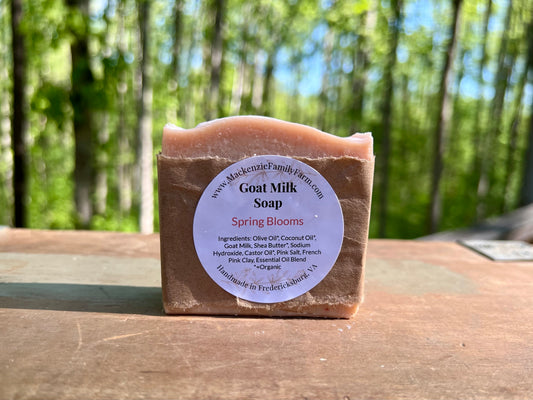 Spring Bloom Goat Milk Soap