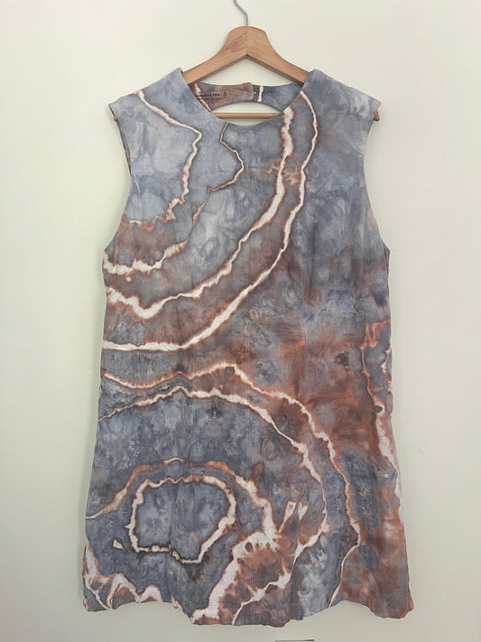 XL - Morning Shades Ice Dyed Dress