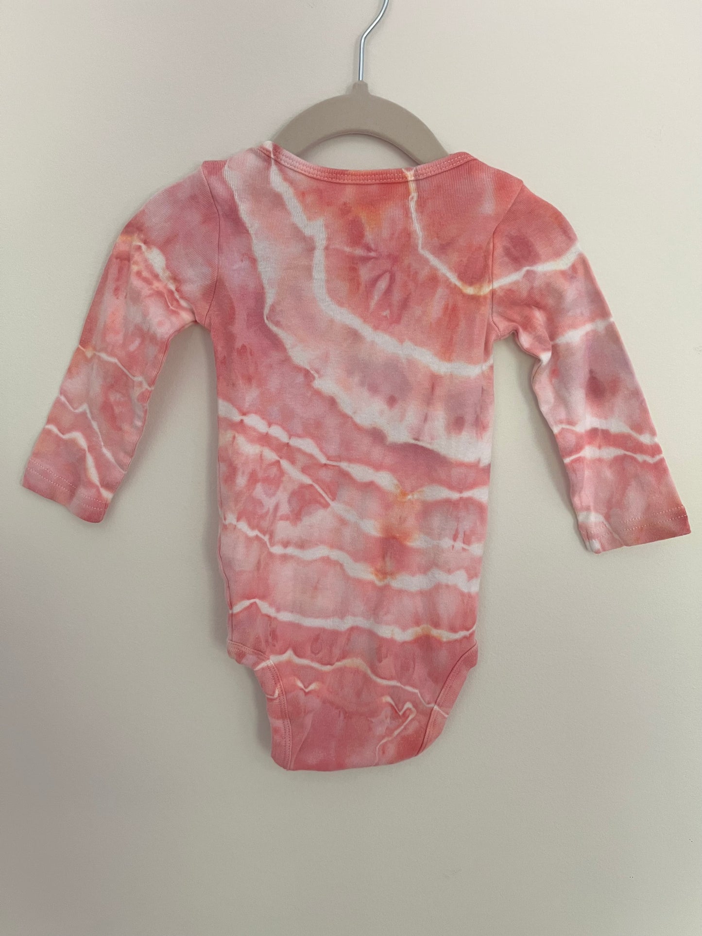 Pink Skies Long Sleeve Onesie