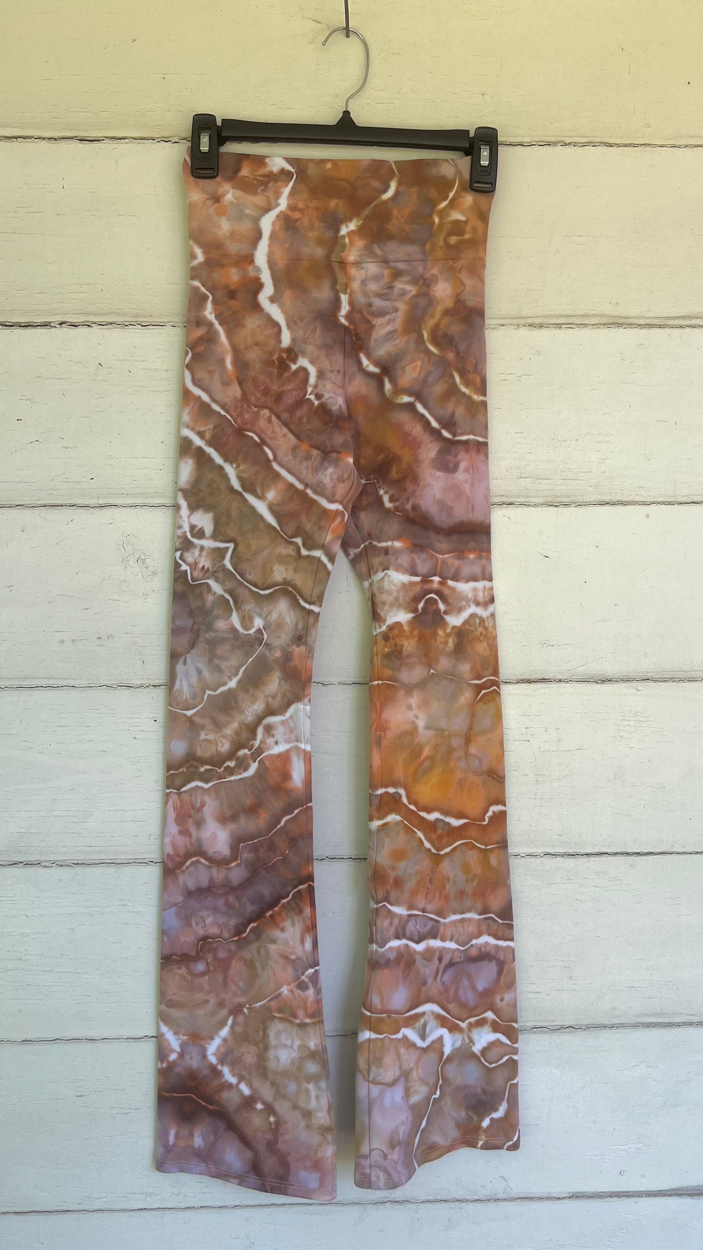Small - Clay Agate Ice Dyed Yoga Pants
