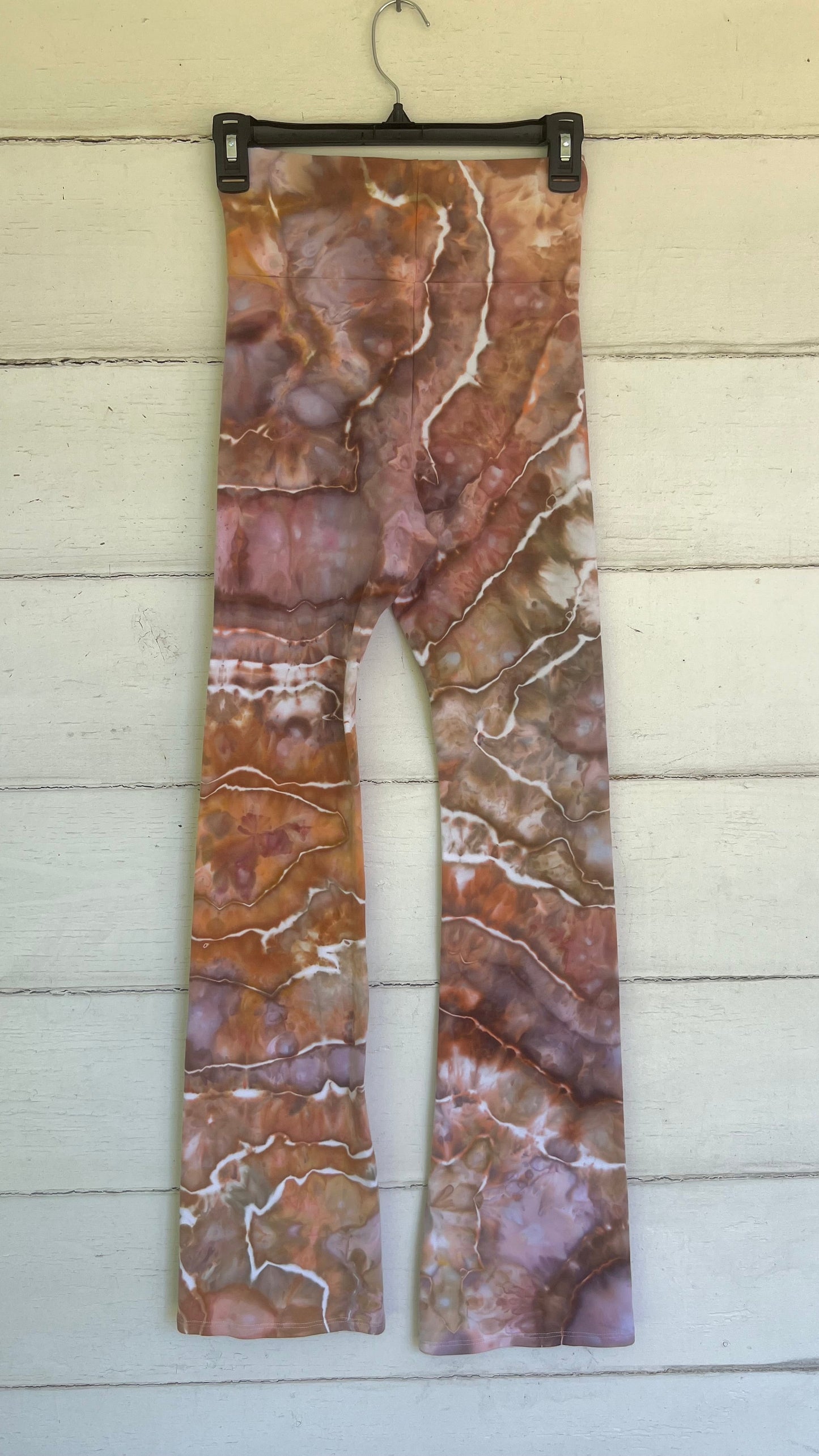 Small - Clay Agate Ice Dyed Yoga Pants