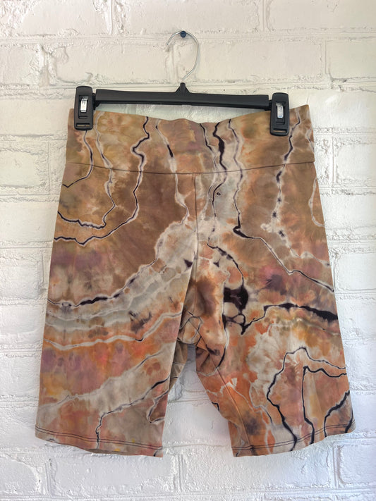 Large - Touch of Earth Biker Shorts