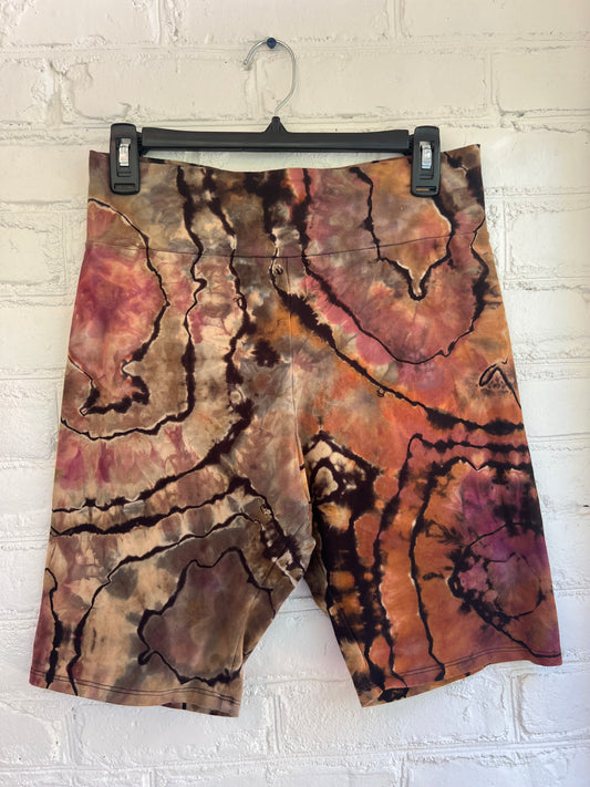XL - Touch of Earth Biker Shorts